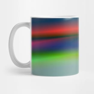 red blue green texture abstract Mug